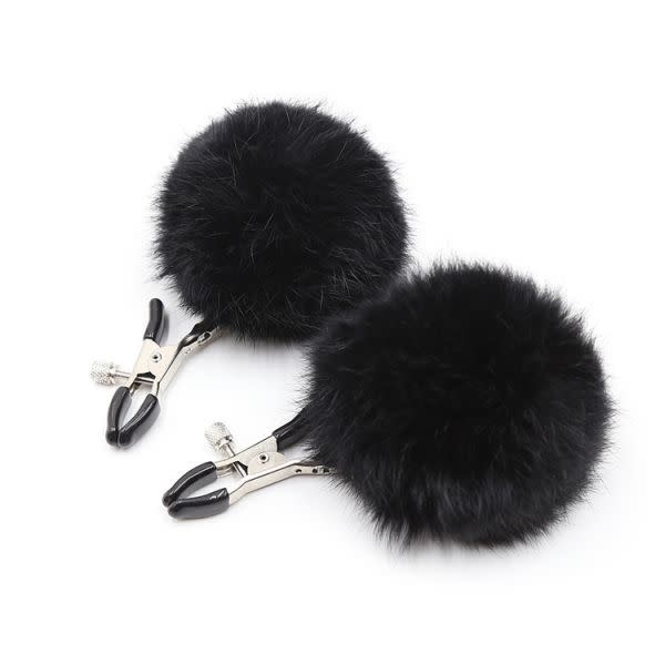 Premium Products Premium Furry Ball Nipple Clamps