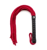 Premium Products Red Cotton Rope Flogger