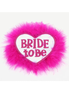 Premium Products Bride To Be Feather Pin