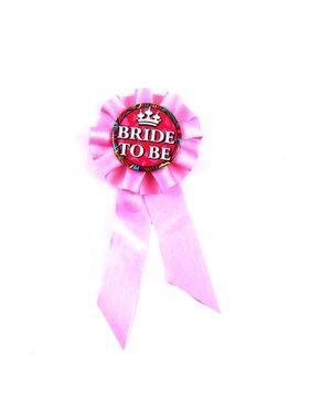 Premium Products Bride To Be Pink Ribbon Pin
