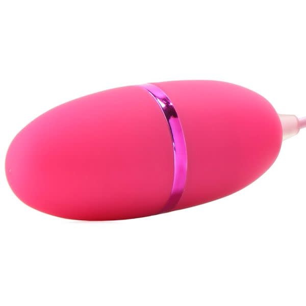 NS Novelties Lush Rose Rechargeable Egg Vibe (Pink)