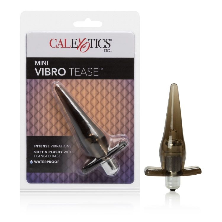 Cal Exotics Mini Vibro Tease Anal Vibe (Smoke)