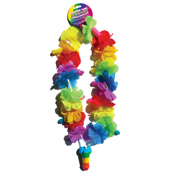 Hott Products Rainbow Light Up Flower Pecker Necklace