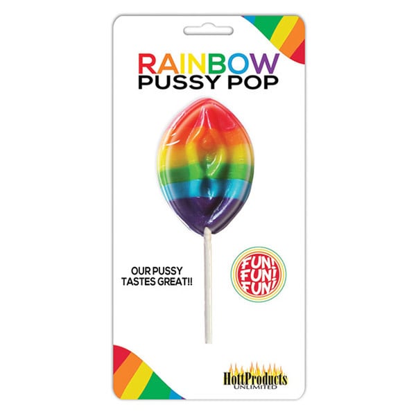 Hott Products Rainbow Pussy Pops