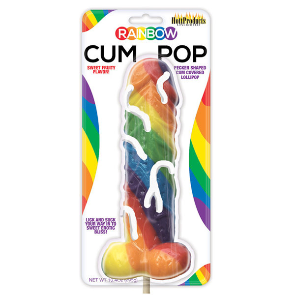 Hott Products Rainbow Cum Cock Pops