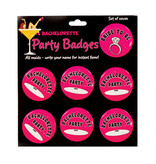 Bachelorette Party Badges (Pack of 7)