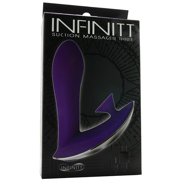 Nasstoys Infinitt Suction Massager Three Vibe (Purple)