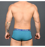 Andrew Christian Menswear Academy Stripe Boxer w/ Almost Naked (Extra Small)