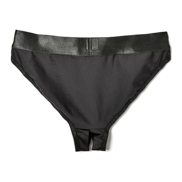 Sportsheets Em.Ex. Fit Gray Boxer Brief Strap-On Underwear Style Harness