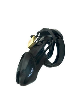 CB-6000 Style Plastic Chastity Cage (Black)