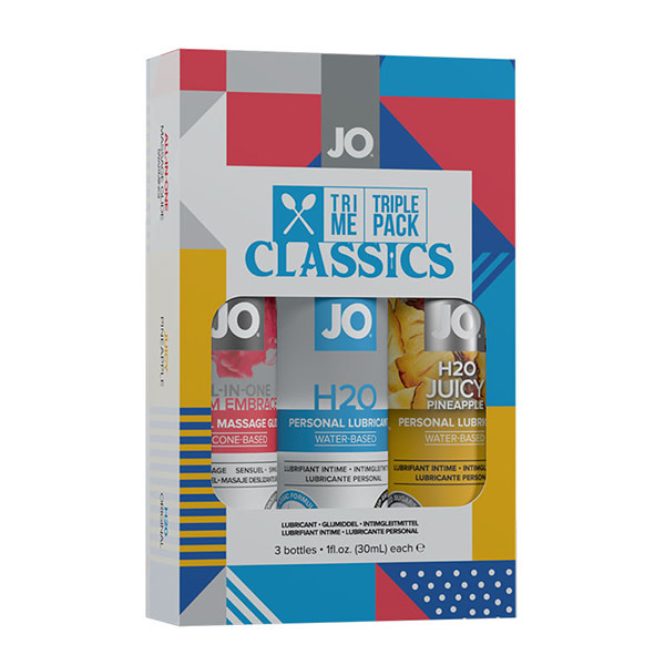 System JO System JO Tri-Me Triple Pack Lubricants: Classics