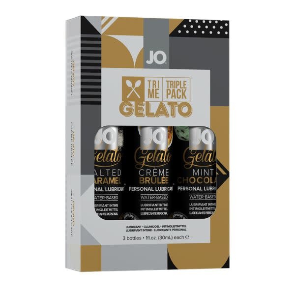 System JO System JO Tri-Me Triple Pack Lubricants: Gelato