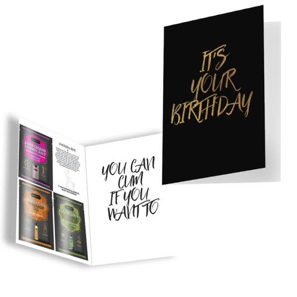 Kama Sutra Kama Sutra Naughty Notes Greeting Card: It’s Your Birthday