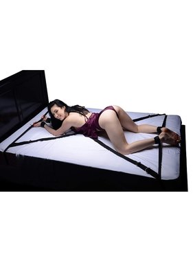 XR Brands Master Series Interlace Bed Restraint Set