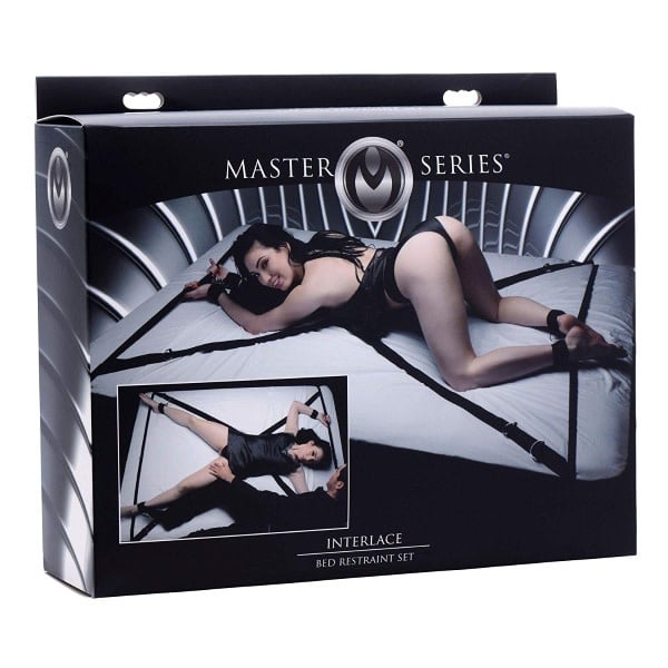 XR Brands Master Series Interlace Bed Restraint Set