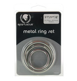 Spartacus Spartacus Metal Cock Ring Set