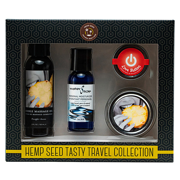 Earthly Body Earthly Body Hemp Seed Tasty Travel Set (Pineapple)