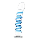Pipedream Products Icicles No. 05 - Swirl Glass Dong