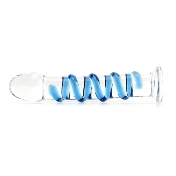 Pipedream Products Icicles No. 05 - Swirl Glass Dong