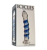 Pipedream Products Icicles No. 05 - Swirl Glass Dong