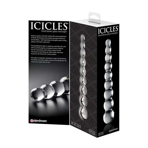 Pipedream Products Icicles No. 02 - Glass Wand