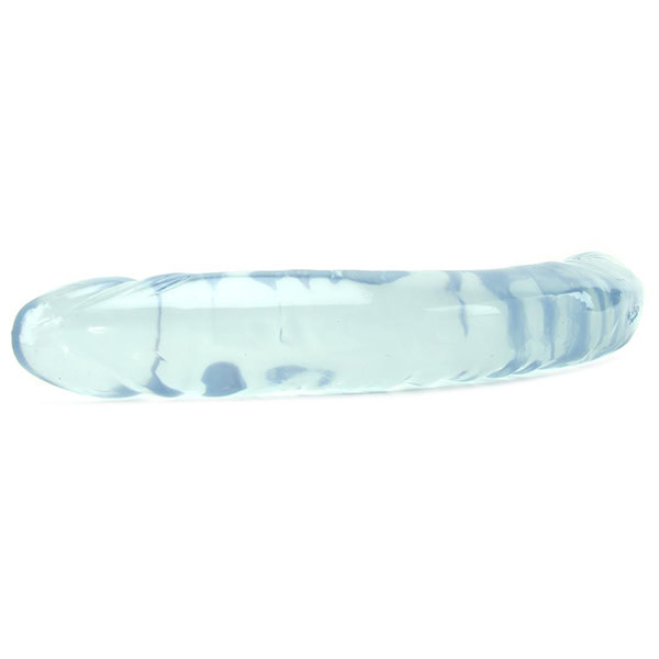 Doc Johnson Toys Crystal Jellies 12" Jr. Double Dong (Clear)