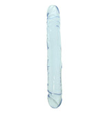 Doc Johnson Toys Crystal Jellies 12" Jr. Double Dong (Clear)