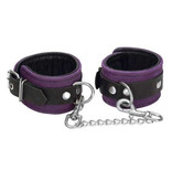 BMS Enterprises Punishment Purple Suede Wrist Cuffs