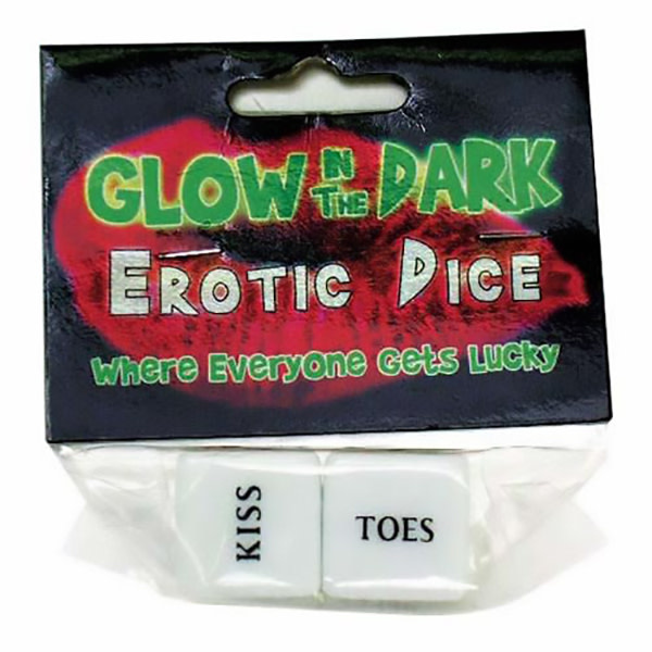 Erotic Dice (Glow In The Dark)