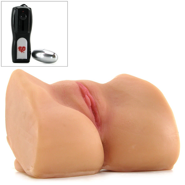 Topco Sales Bree Olson Cyberskin Vibrating Suction-Base Pussy & Ass