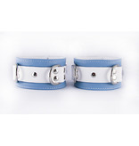 Aslan Leather Inc. Crystal Blue Ankle Cuffs