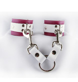 Aslan Leather Inc. Pink Candy Wrist Cuffs