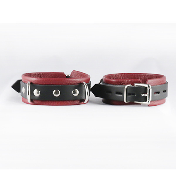 Aslan Leather Inc. Cherry Kink Ankle Cuffs