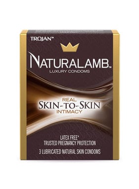 Trojan Condoms Trojan Naturalamb Natural Skin Condoms 3 Pack