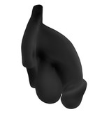 Perfect Fit Brand Perfect Fit Buck Angel Fun Boy Soft Hollow 4.5" Strap On Packer (Black)