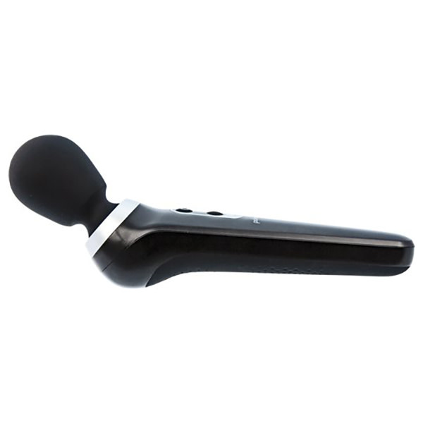 BMS Enterprises PalmPower Extreme: Rechargeable Massage Wand (Black)