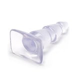 NMC Jelly Crystal Clear Stone 6" Graduated Butt Plug