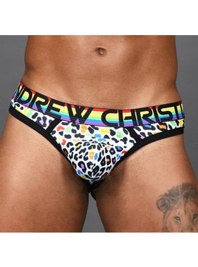 Andrew Christian Menswear Pride Animal Party Thong w/ Almost Naked