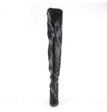 Pleaser USA SEDUCE-3000 Single Sole Thigh High Boots