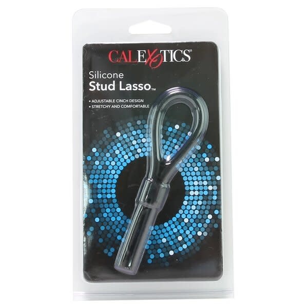 Cal Exotics Silicone Stud Lasso Cock Ring (Black)