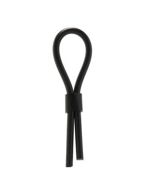 Cal Exotics Silicone Stud Lasso Cock Ring (Black)