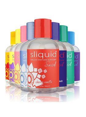 Sliquid Lubricants Sliquid Organics Swirl Flavoured Lubricant 4.2 oz