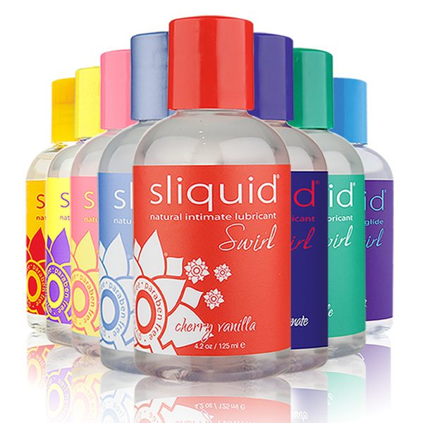 Sliquid Lubricants Sliquid Organics Swirl Flavoured Lubricant 4.2 oz (125 ml)