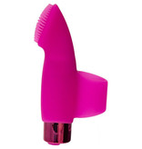 BMS Enterprises Naughty Nubbies Rechargeable Silicone Finger Vibe (Pink)