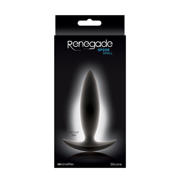 NS Novelties Renegade Spades Black Plugs