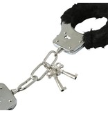 Sportsheets Black Furry Handcuffs