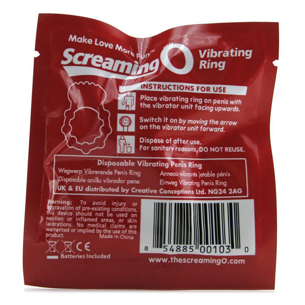 Screaming O Classic Disposable Ring