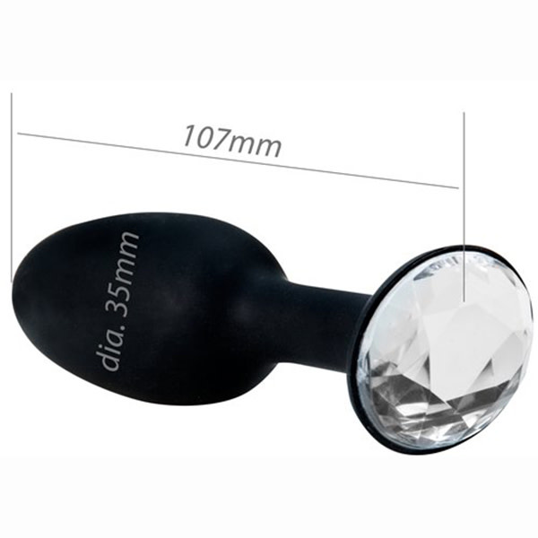 Seven Creations Crystal Amulet Butt Plug
