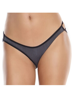 Coquette International Lingerie Pinstripe Seduction Panty