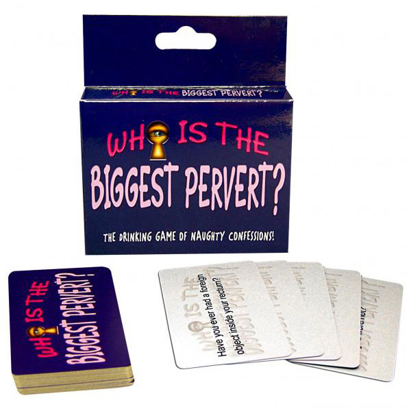 Kheper Games Who Is The Biggest Pervert? Card Game